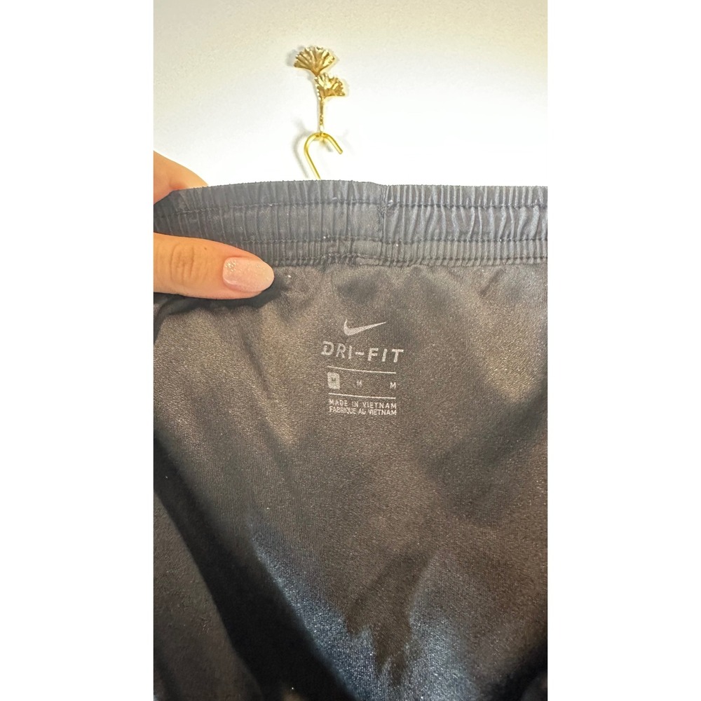 Nike Dri-FIT Running Shorts Womens M Black Athletic Gym Workout Gear - Picture 5 of 5